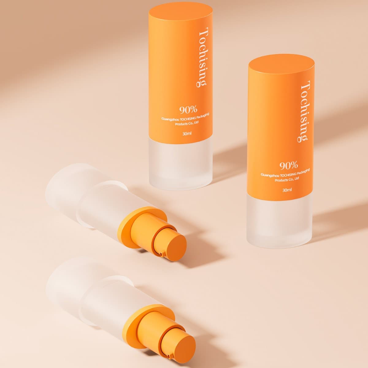 30ml Foundation Bottle for Cross-Border Trade, Isolation Essence Lotion Bottle, Cosmetic Packaging Material, Sample Bottle