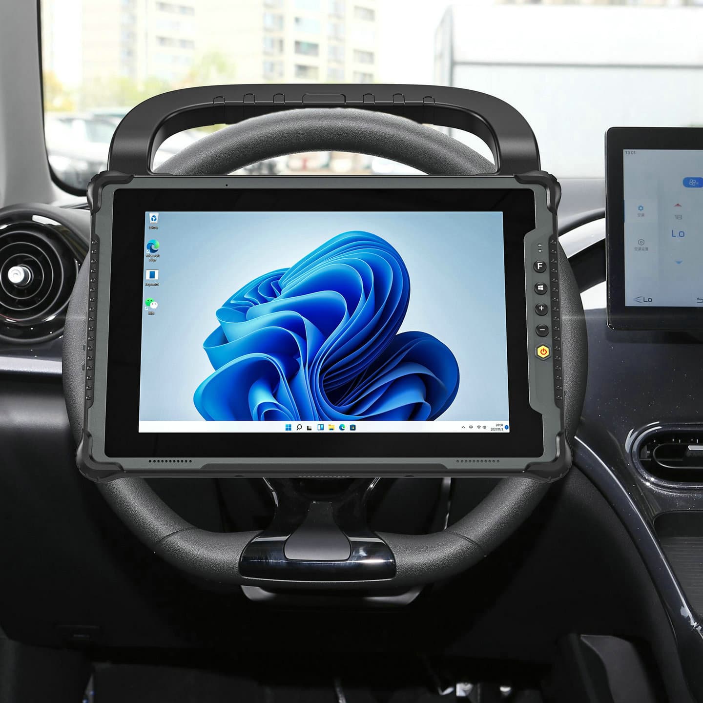 Emdoor 10.1-inch rugged vehicle diagnostic tablet compatible with vehicle OBD port