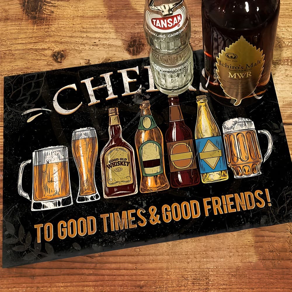 American Beer Festival Kitchen Drain Mat Cross-border Dropshipping Diatomite Water Absorbing Non-slip Coffee Machine Mat Countertop Heat Insulation Pad