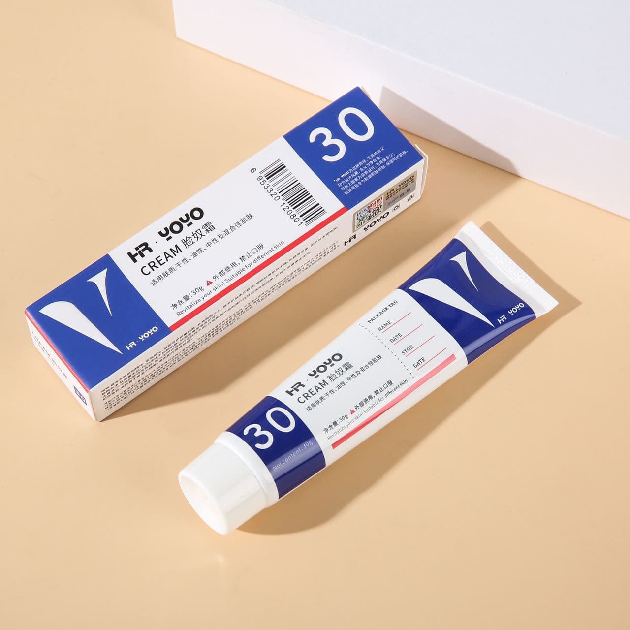 Korean Bio-Aesthetic HR·YOYO Face Cream Alternative, Authentic V-Brand Equivalent Moisturizing Nourishing Cream