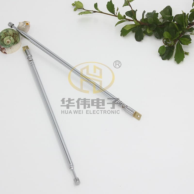 omnidirectional antenna, telescopic antenna, radio antenna, 6158 media player, 4-section omnidirectional, total length 615mm.