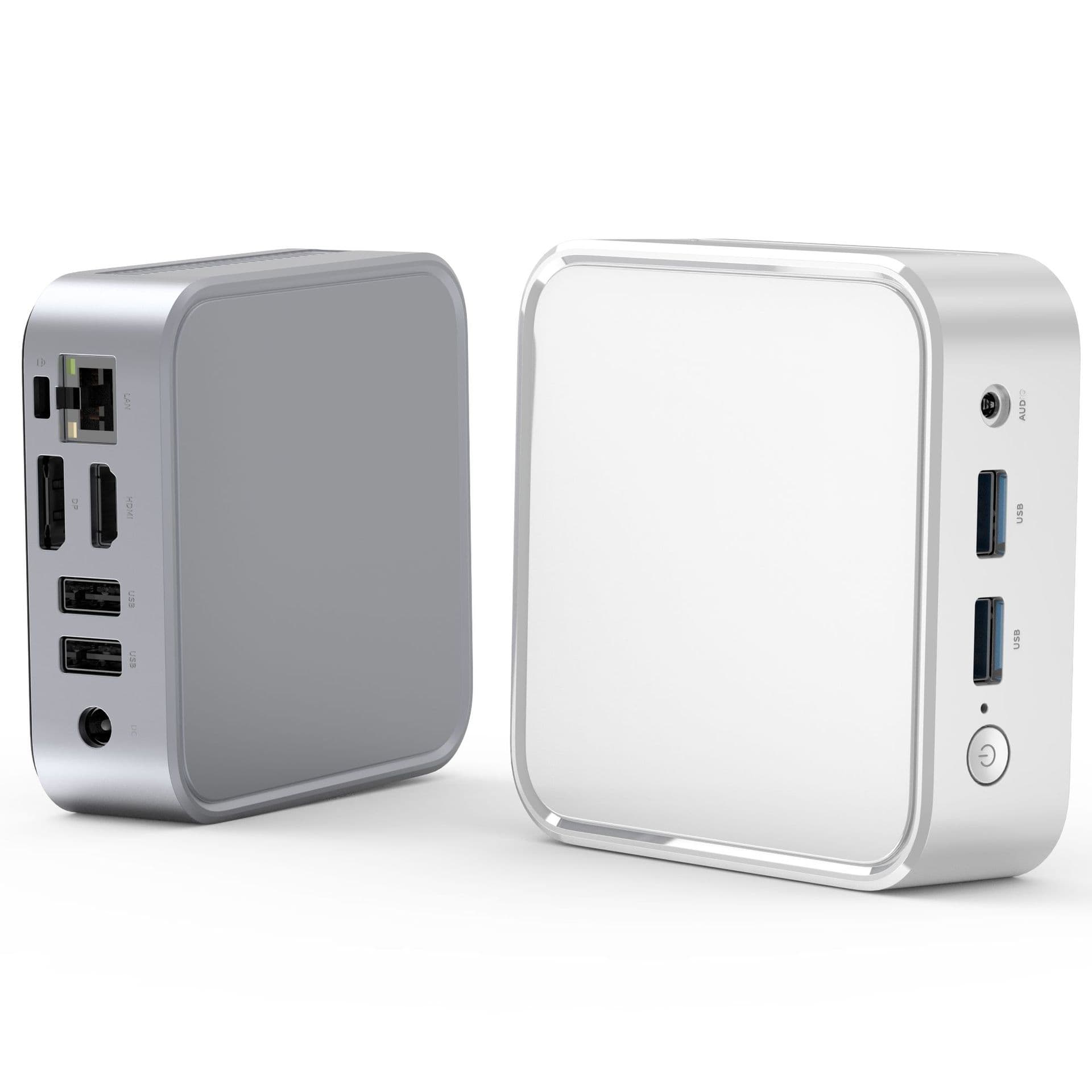 Mini Host N150 Portable Mini Small NAS, Ultra-Quiet, Wall-Mountable Micro PC for Home Use