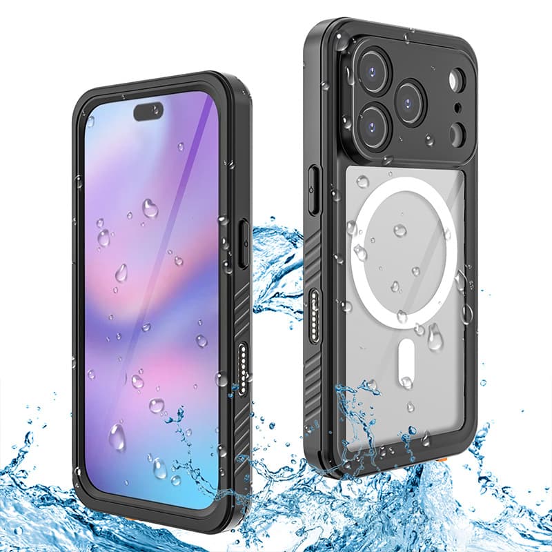 Foreign Trade New Model Suitable for Apple Iphone17Pro Waterproof Case Ip68 Outdoor Diving Anti-Fall Mobile Phone Case