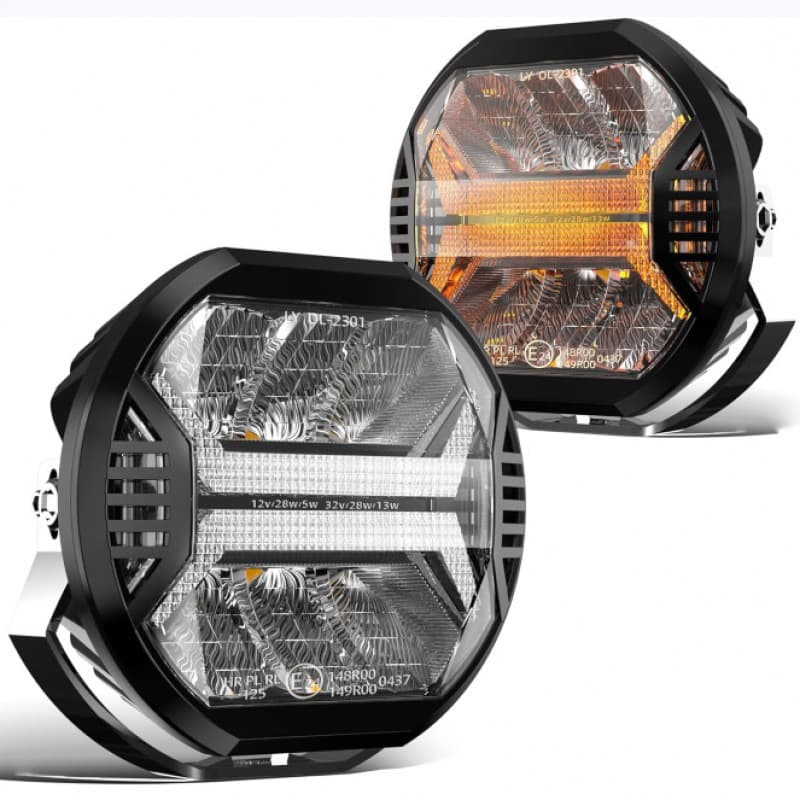 New LED Work Light Motorcycle Light ATV Off-Road Truck Modified Light Spot Light 4 Inch 5.75 Inch