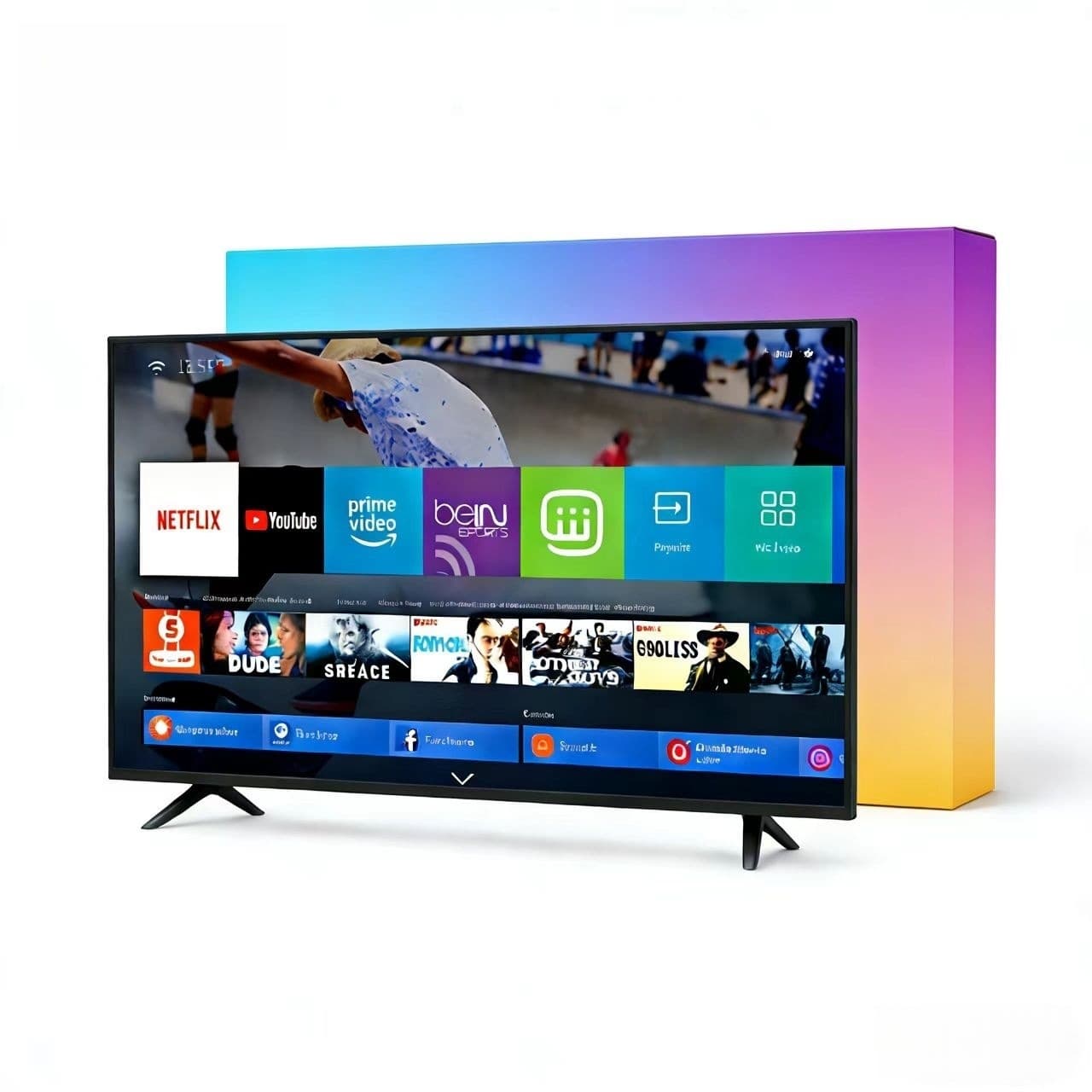 Smart TV 32 inch 43 inch 50 inch 55 inch 65 inch 75 inch 85 inch 4K Smart TV EU Plug US Plug Russian Language