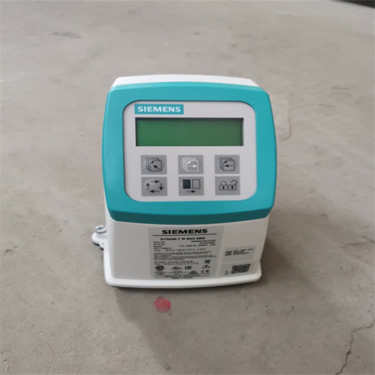 Siemens Electromagnetic Transmitter MAG5000 7ME6910-1AA10-1AA0 For Conductive Liquid Measurement