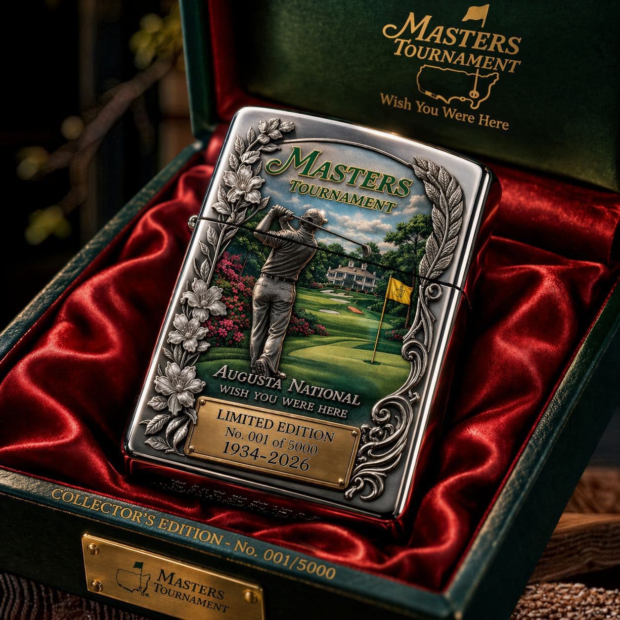 Cross-border New Iron Maiden x Zippo Iron Maiden 50th Anniversary Lighter