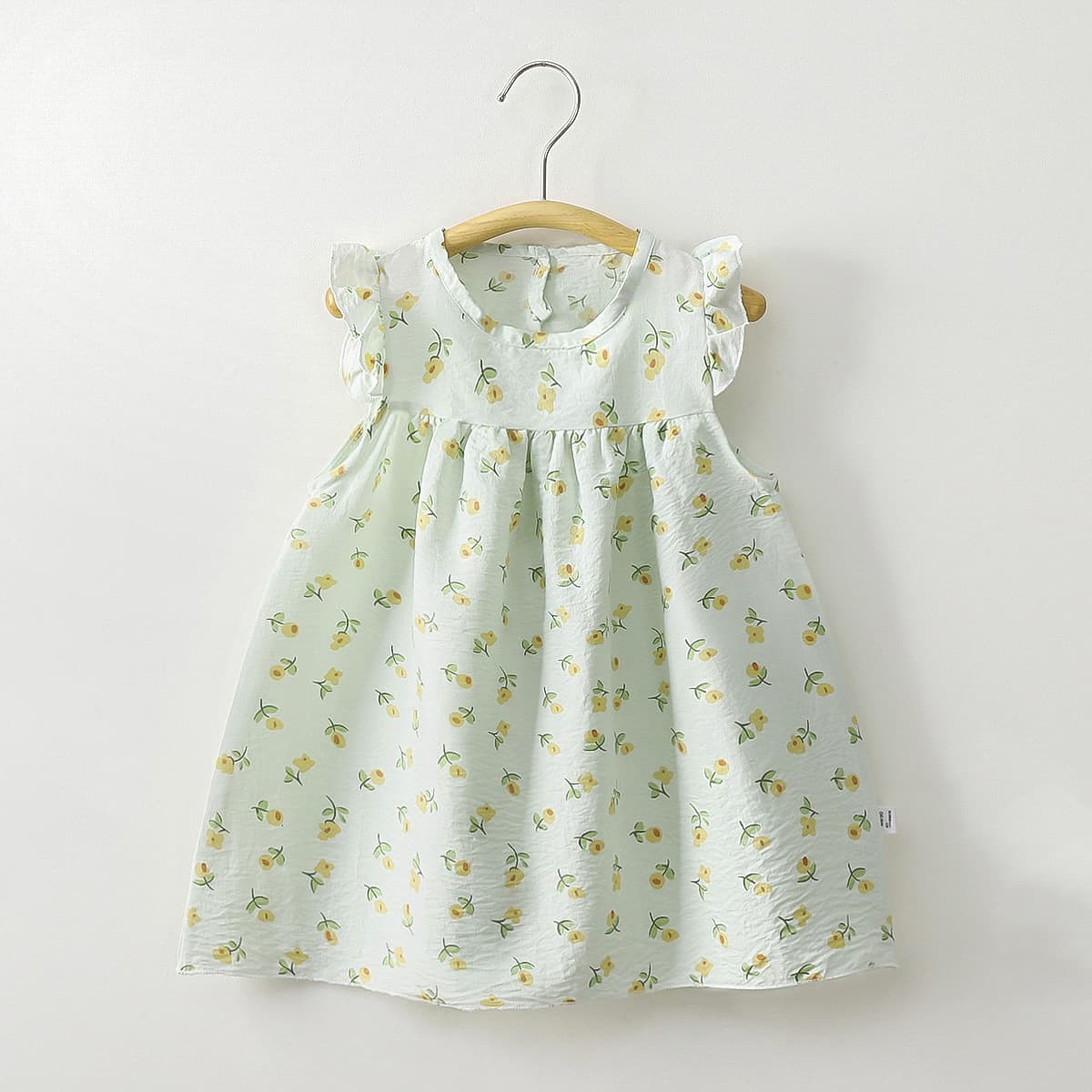 Sweet Spring Girls' Cartoon Print Baby A-line Dress - One-click Dropshipping Available