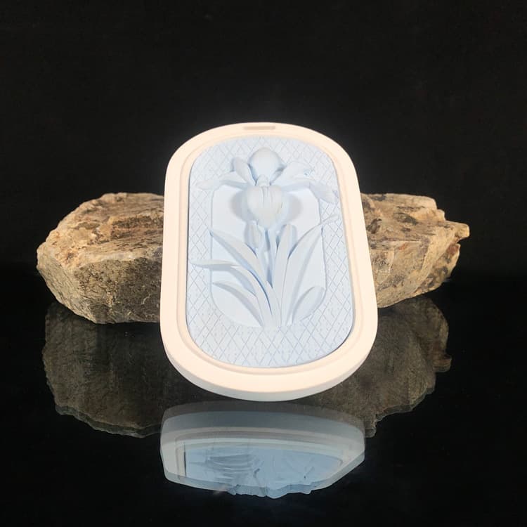 Fangwei Creative Scented Plaster Personalized Aromatherapy Stone Dual-Color Phalaenopsis Car Vent Clip Wardrobe Perfume Diffuser
