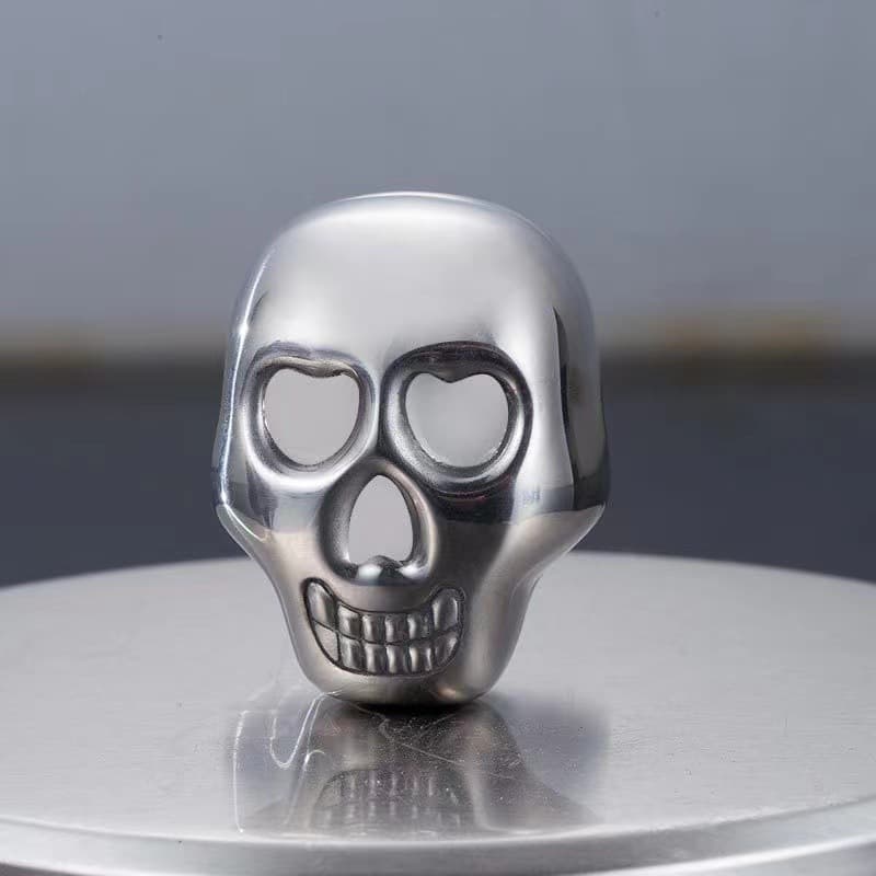 Skull 304 stainless steel ice cubes red wine ice pellets whiskey ice pellets ice stones whiskey red wine ice stones