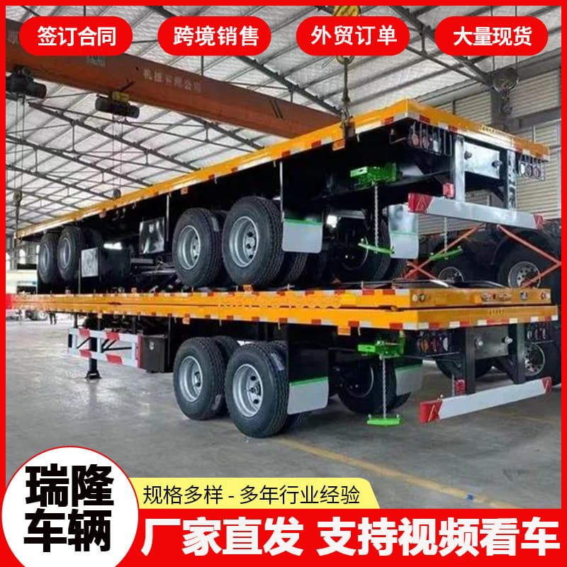 Low-bed semi-trailer, dump truck, all-purpose vehicle models, special vehicle, six-axle heavy haul transport, engineering machinery semi-trailer