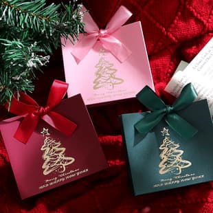 Cross-border Premium Merry Christmas Gift Box, Multicolor Christmas Decorative Gift Packaging Box, Stock Available