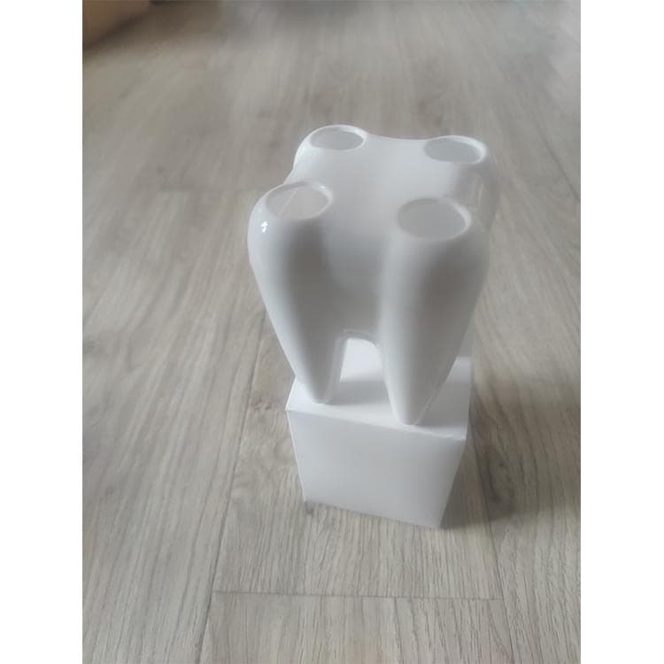 Creative pen holder cartoon shape pen holder pen holder tooth-shaped toothbrush holder plastic logo product