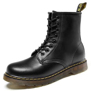 Men's Martin Boots 2024 Spring New Fashion Casual Couple Large Size High-Top Martin Boots Men's Shoes Drop Shipping
