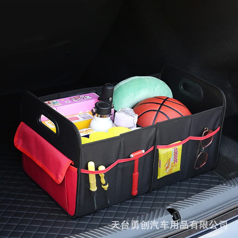 Wholesale Car Trunk Organizer Storage Box Car Storage Container Interior Accessories Rear Boot Shoe Organizer