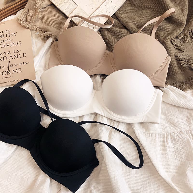 Best-selling Half-cup Lingerie Bra for Women, Push-up Smooth Surface Bra, Uplift Soft Underwire Bra