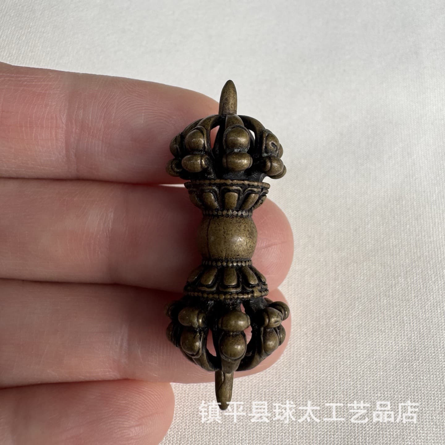 Retro Copper Vajra Dagger, Phurba for Home Use, Tibetan-style Vajra