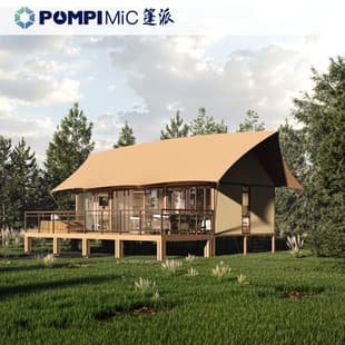 Hotel Tent Camp, Park Scenic Area B&B Tent, Privacy-Protected Luxury Glass Large Tent House