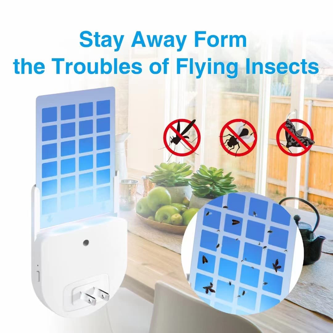 New mosquito killer, indoor mosquito sticky trap, flying insect catcher, EPA-approved sticky mosquito killer lamp.