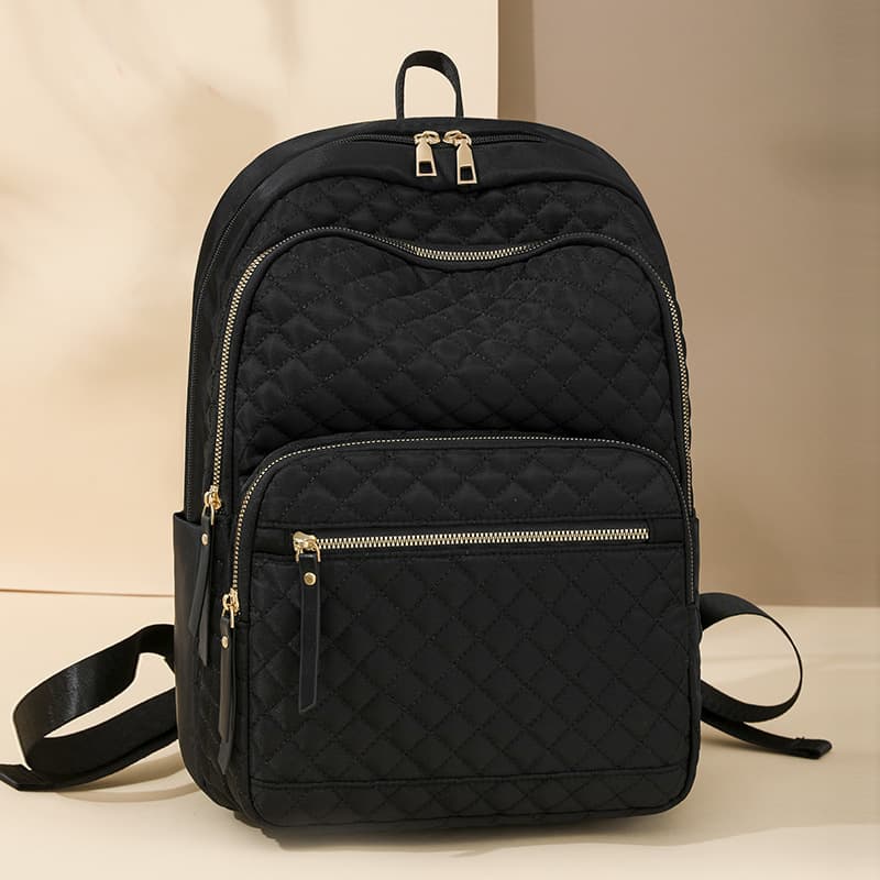 2026 New Women's Travel Laptop Backpack Casual Large Capacity Double Shoulder Bag for Cross-border Amazon
