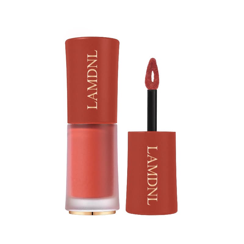 LAMDNL Slim Waist Velvet Matte Liquid Lipstick Lip Gloss Lip Cheek Tint Long-lasting Non-fading Non-stick Cup Domestic Brand