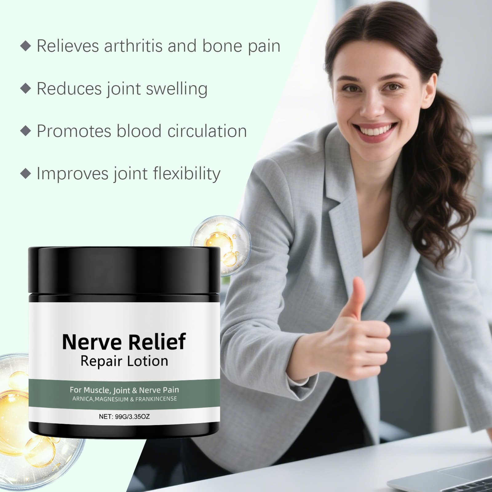 Cross-border Joint Care Cream Gentle Care for Wrist, Knee, and Foot Joint Skin Daily Topical Massage Cream