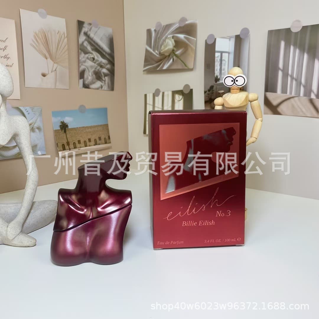 Cross-border trade hot-selling Billie Eilish Gold Red Billie Eilish No.1 No.2 No.3 Women's Perfume