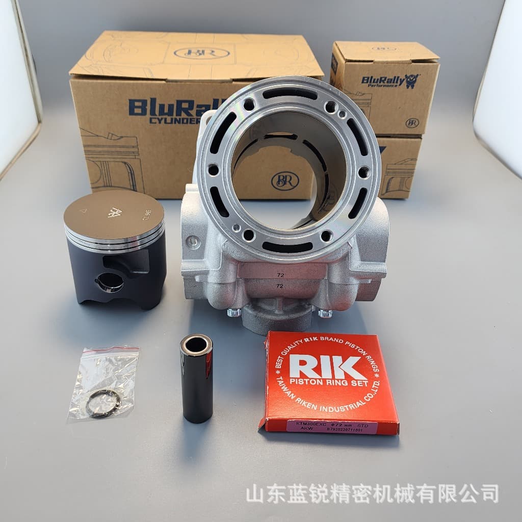 KTM300 Engine Rebuild Kit Ceramic Cylinder, Crankshaft, Forged Piston