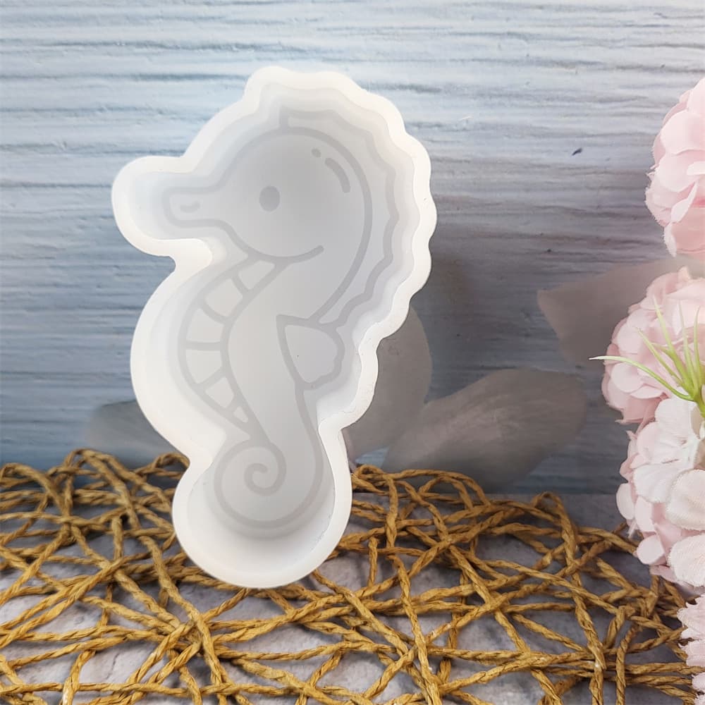 Z0120 Seahorse Aroma Mold Crystal Resin Mold Silicone Mold DIY Decoration Silicone Mold