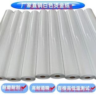 ABS Plastic Pigment Foil, PP Metallized Hot Stamping Foil, Cosmetic Packaging, PU Leather Transfer Foil, Nylon