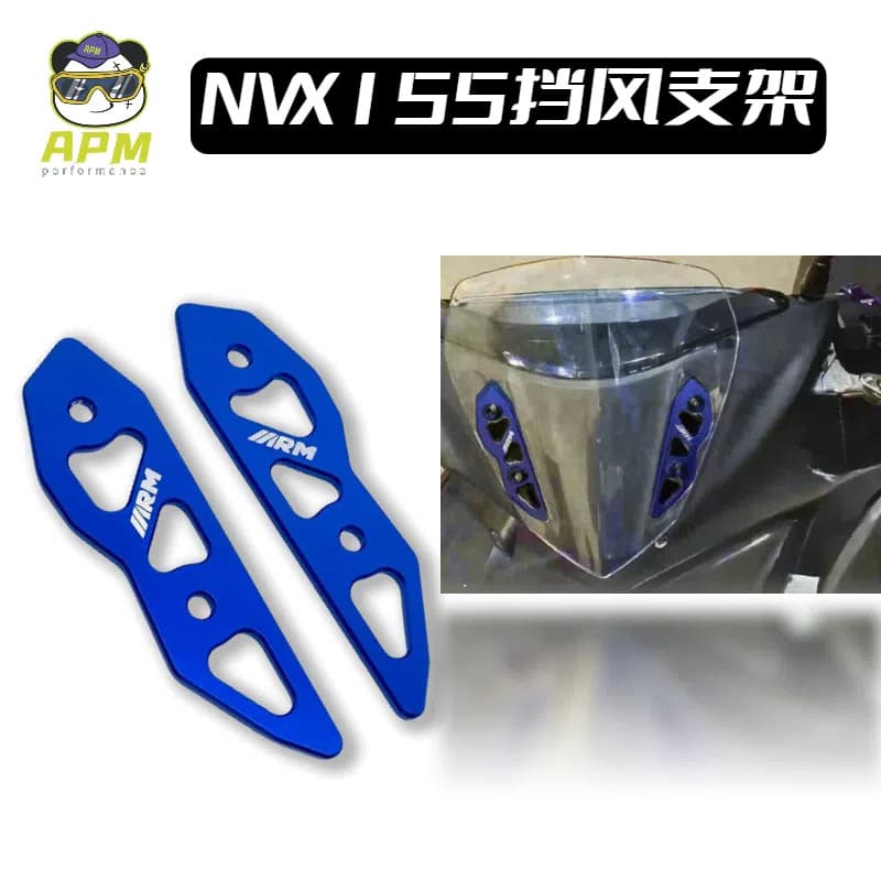 Motorcycle Modification Yamaha NVX155 AEROX155 Windshield Bracket Front Windshield Bracket Wholesale