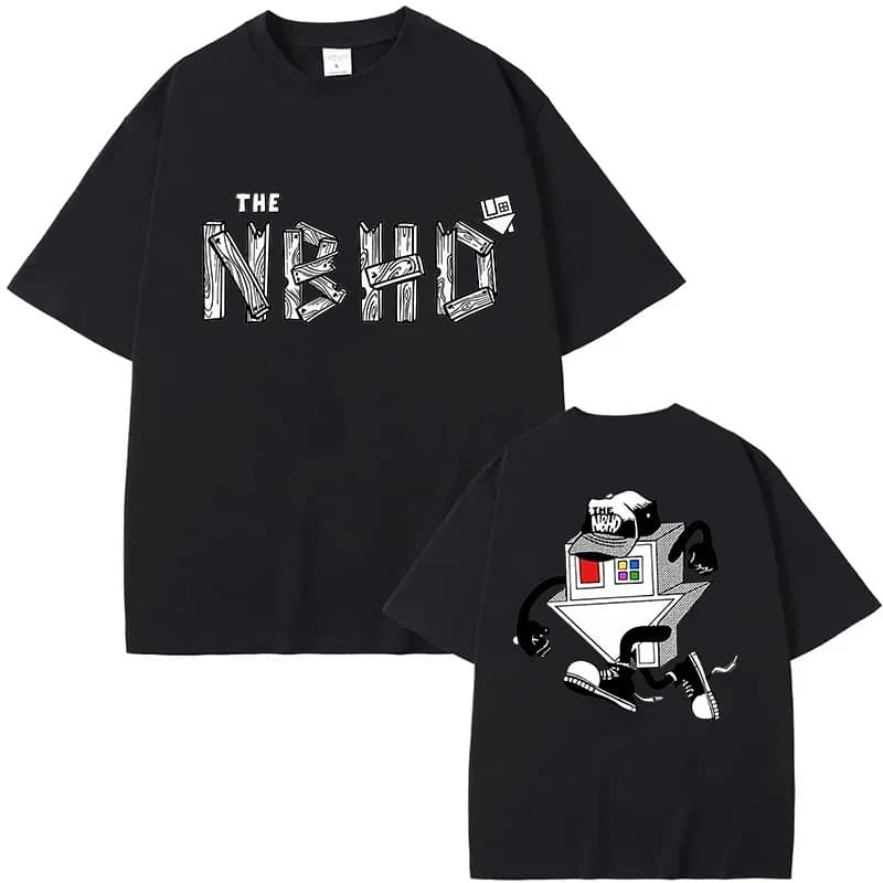 The Neighbourhood TShirts NBHD T-Shirt Summer Tops Unisex Fa