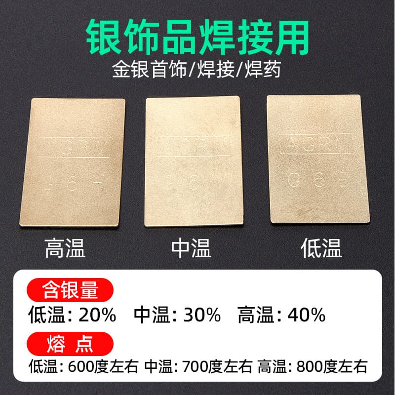 ♔High-quality silver solder strips, high-flowability fiber material, easy to apply solder flux, welding materials, jewelry equipment, goldsmithing