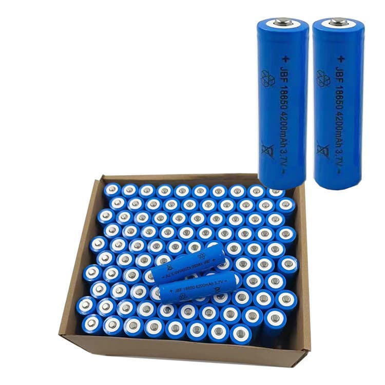High-Power Flashlight Lithium Battery 18650 Parallel Rechargeable Battery 3.7V 1200-2200mAh Charging Tip