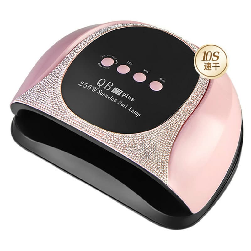 Cross-border Nail Lamp 256W High Power Gel Polish Smart LED Light Therapy Lamp Red Light UV/LED Dual Light Source Nail Curing Lamp