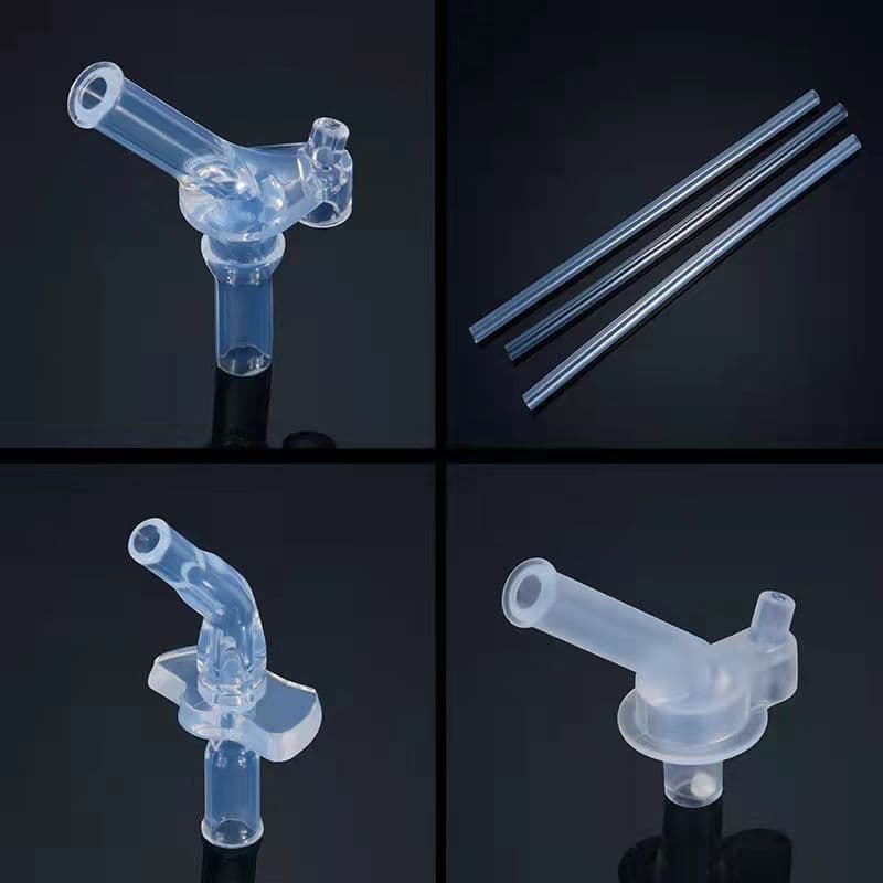 Cup Accessories Straw Children's Bear Insulated Bottle Genuine Silicone Spout Lid Parts Factory Direct Supply
