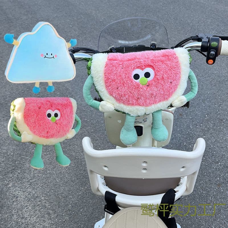 Electric vehicle anti-collision head protection cushion cute battery vehicle child anti-collision wrap infant baby anti-bump head pillow gadget