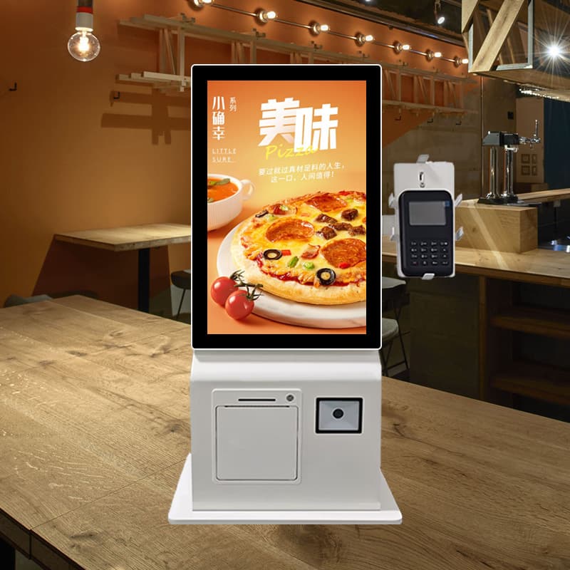 Self-service ordering machine, touch screen, catering overseas unmanned cashier system, all-in-one machine, NFC payment POS terminal