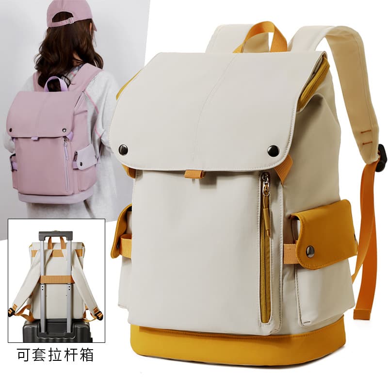 2025 New Travel Waterproof Backpack for Men and Women Students Casual Large Capacity Laptop Bag Fashion Business Backpack