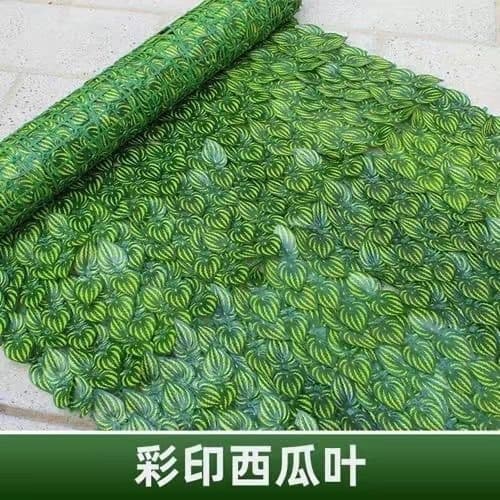 Artificial Plant Plastic Wall Hedge Outdoor Green Leaf Decoration for Balcony Fence Rail Cover Beautifying Plant Wall