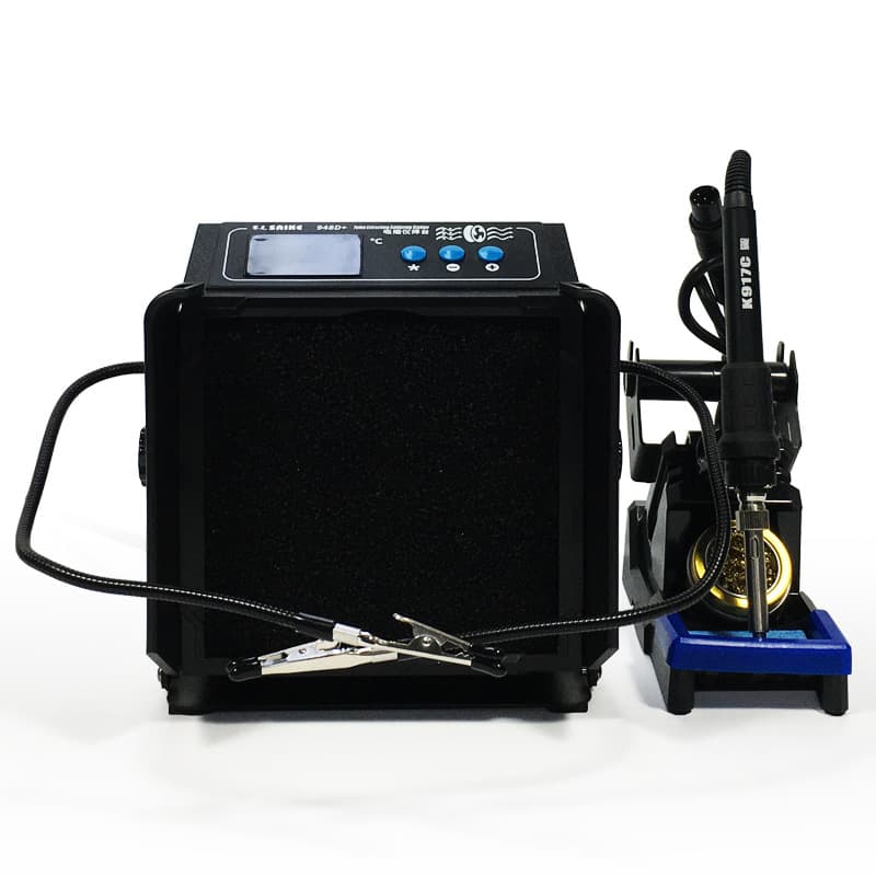 SIKE 948D+ soldering iron smoker two-in-one welding and smoking dual-use high-power filter smoke purifier