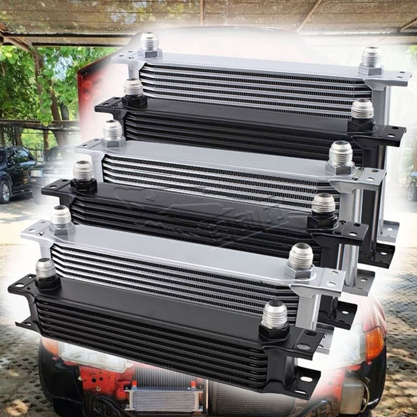 Car AN10 British oil-cooled radiator Universal British 10-30 row engine modified car condenser