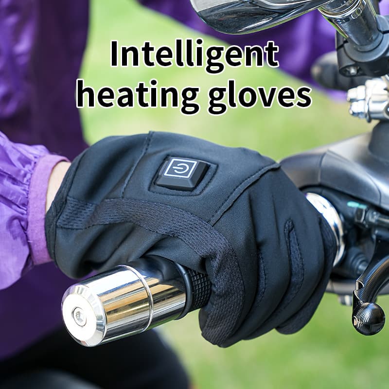 Heated Gloves Electric Vehicle Heating Gloves USB Charging Men Women Motorcycle Battery Car Winter Riding Thermal Gloves