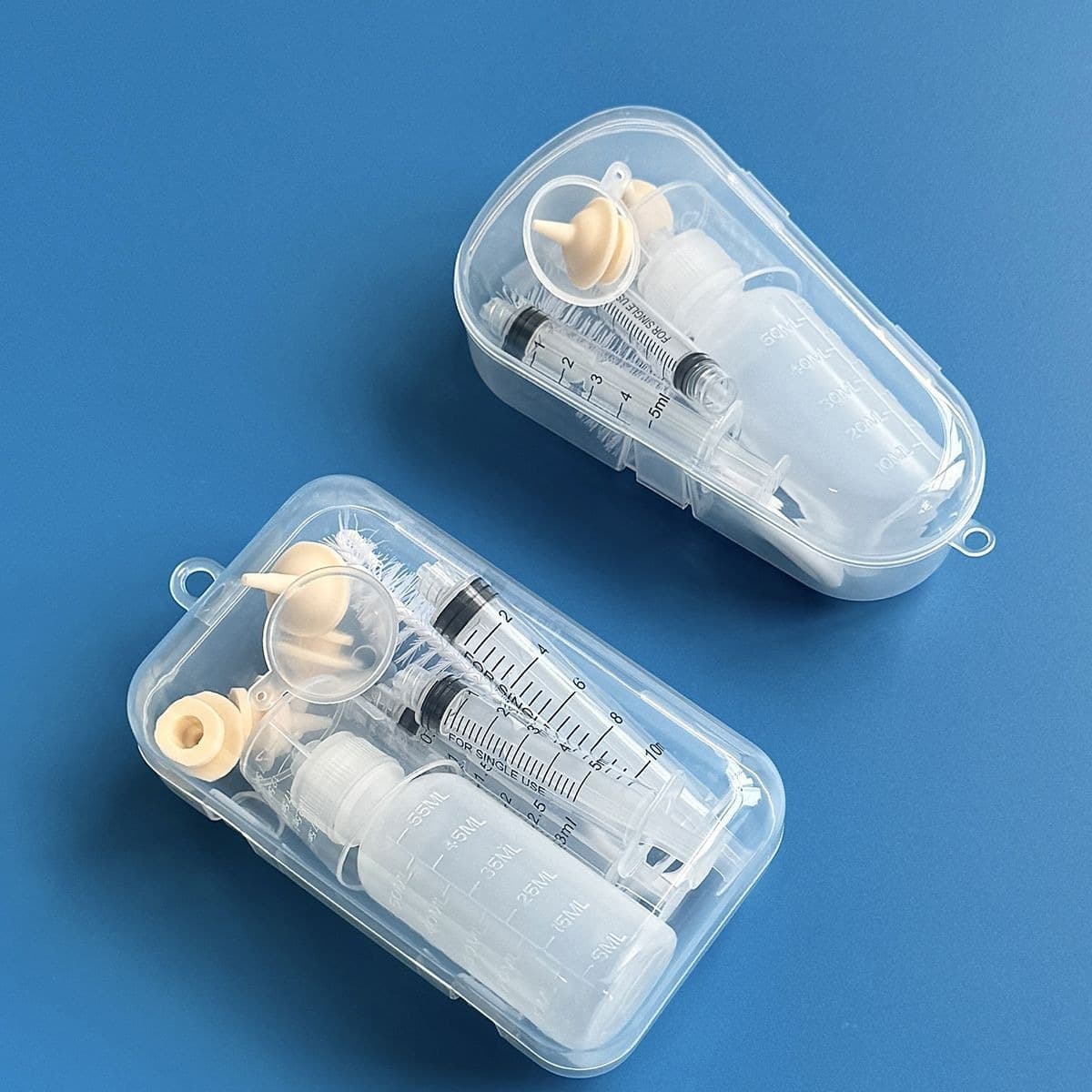 Kitten Feeding Bottle with Nipple and Tube, Newborn Puppy and Kitten Nursing Aid, Small Nipple for Newborn Pets