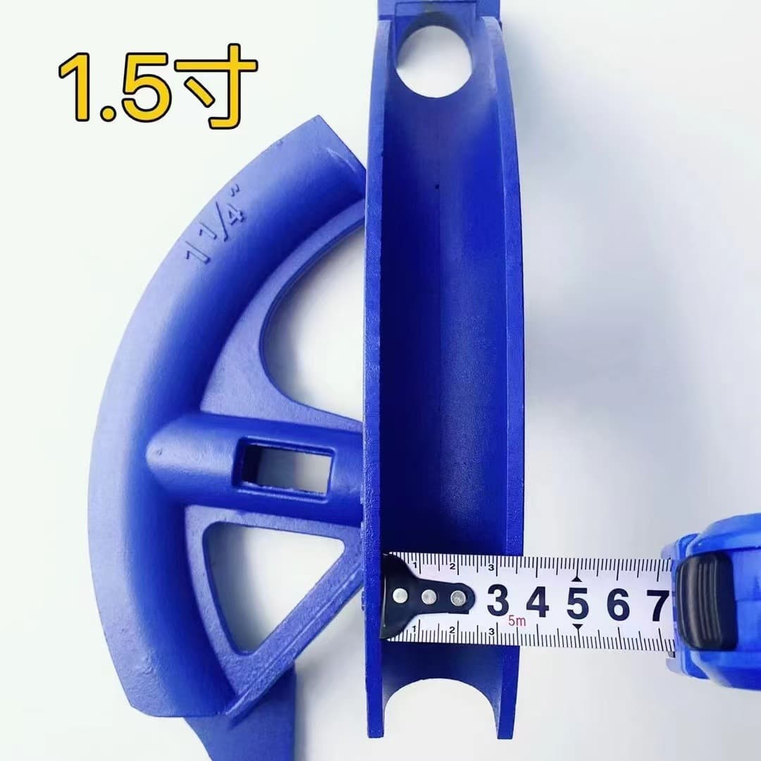 Manual Pipe Bender for Copper Pipe, Galvanized Pipe Bender, Steel Pipe, Metal Conduit Heavy-Duty Bending Arc Tool