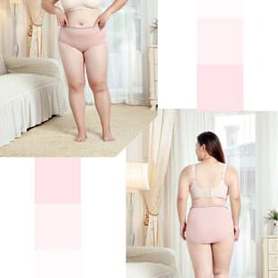 High-Quality Women's Underwear Pure Cotton Graphene Gusset Period Leak-Proof Panties Breathable Plus Size Ladies' Underwear