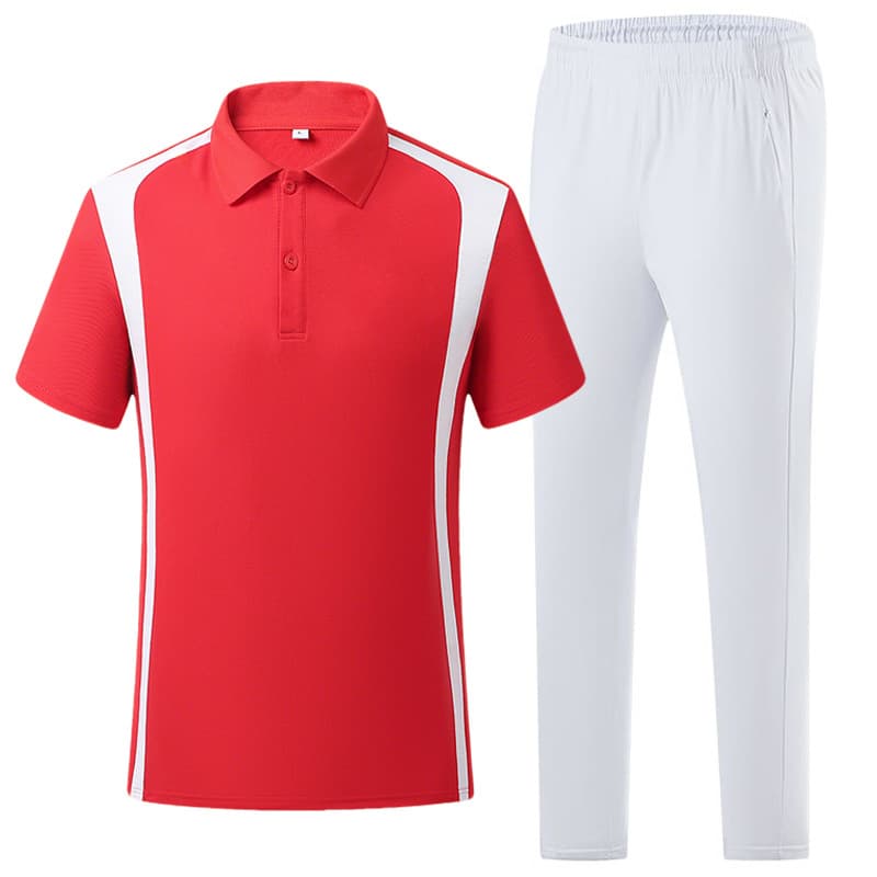 New Short-Sleeve T-Shirt Sports Suit Parent-Child Matching Set Unisex Printed Number Training Travel Team Activity Class Uniform
