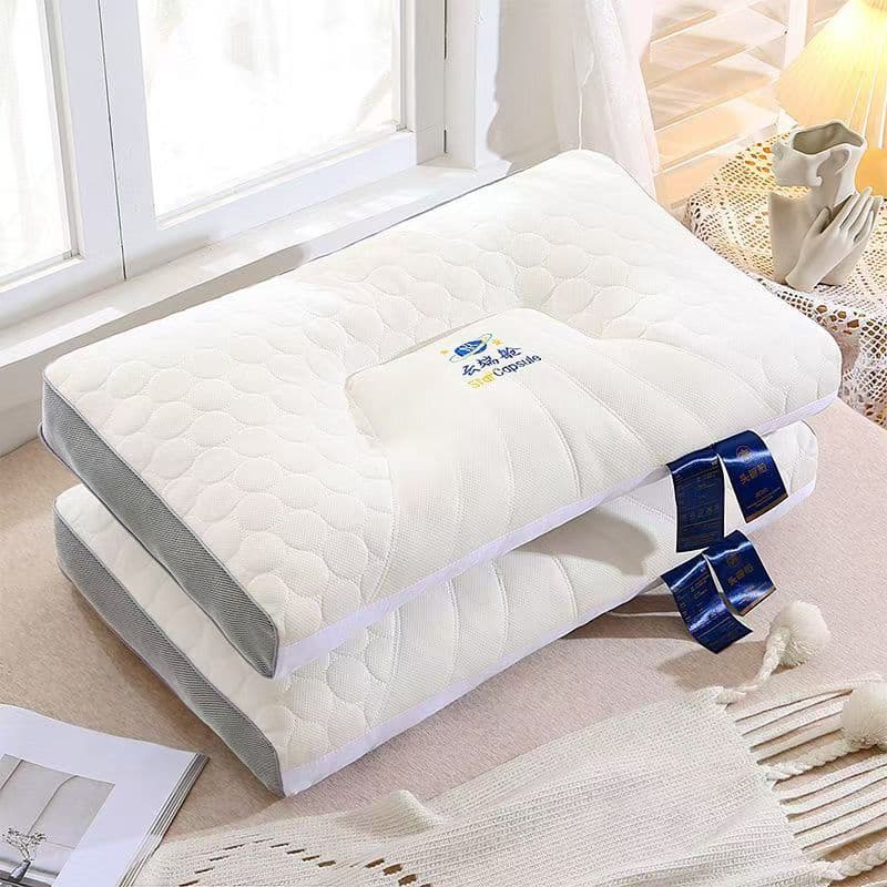 2025 New Space Capsule Neck Support Pillow, Multiple Pillow Core Options
