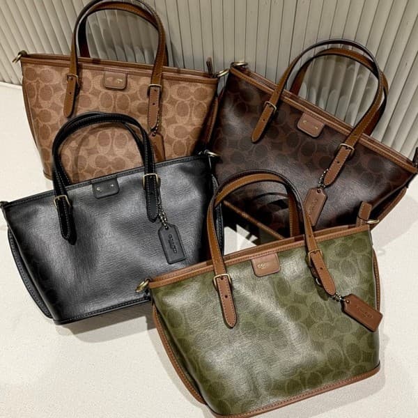 Coach 2026 New Taxi 21 Tote Bag Vintage Handheld Shoulder Commuter Shopping Crossbody Tote Women's Bag