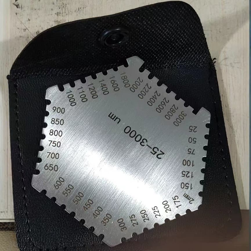 #High-Precision Stainless Steel Hex Wet Film Comb for Paint Coating Thickness, Kit Included